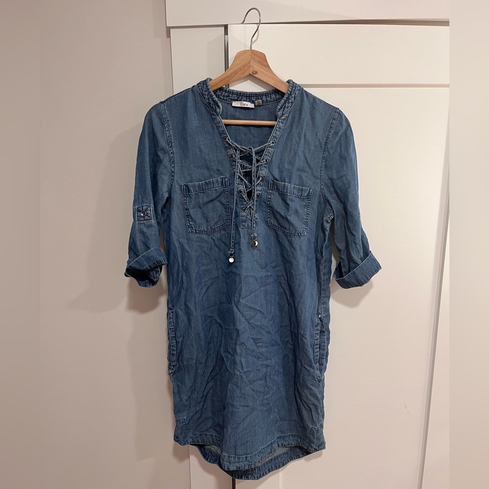 Dex denim dress